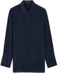 JOSEPH - Pointed Collar Long-Sleeved Shirt - Lyst