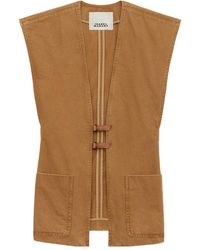 Isabel Marant - Falila Buckle Fastened Waistcoat - Lyst