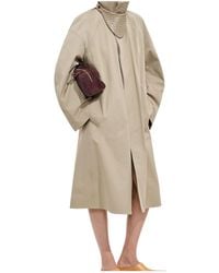 Bottega Veneta - Cotton Trench Coat - Lyst