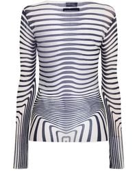 Jean Paul Gaultier - Striped Print Cover-Up - Lyst