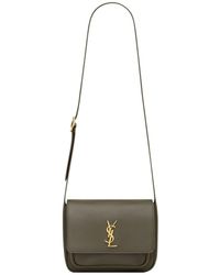 Saint Laurent - Niki Logo Plaque Satchel Bag - Lyst
