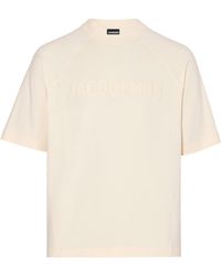 Jacquemus - Le Typo Crewneck T-Shirt - Lyst