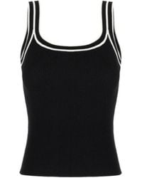 Iceberg - Striped Knit Top - Lyst