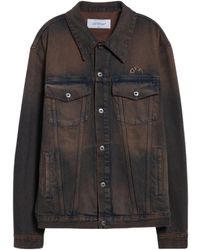 Off-White c/o Virgil Abloh - Denim Jackets - Lyst