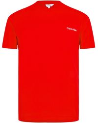 Calvin Klein - Fashionable Casual Crew Neck T-Shirt - Lyst