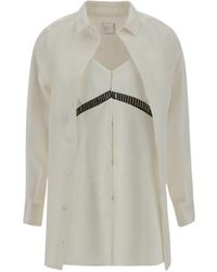 Sacai - Layered Shirt Mini Dress - Lyst