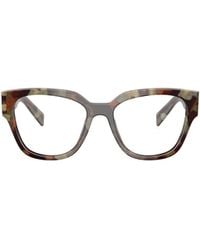 Prada - Eyewear Square Frame Glasses - Lyst