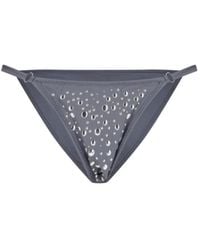 GIMAGUAS - Gaia Embellished Bikini Bottoms - Lyst