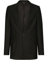 Dolce & Gabbana - One-Button Tailored Blazer - Lyst