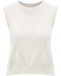 Ann Demeulemeester - Roka Sleeveless Top - Lyst