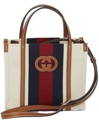 Gucci - Mini Interlocking G Tote Bag - Lyst