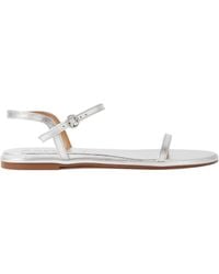 Aeyde - Nettie Metallic Leather Sandals - Lyst