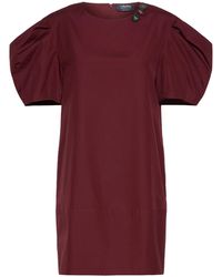 Max Mara - Cotton Poplin Short Dress - Lyst