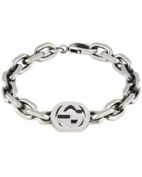 Gucci - Interlocking Bracelet - Lyst
