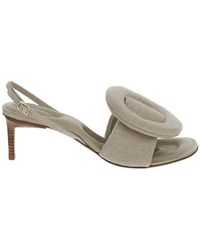 Jacquemus - Cuscinu Slingback Sandals - Lyst