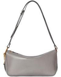 Gucci - Half Horsebit Medium Shoulder Bag, Leather - Lyst