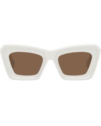 Loewe - Cat Eye Frame Sunglasses - Lyst