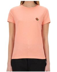 KENZO - Pop Crewneck Short-Sleeved T-Shirt - Lyst