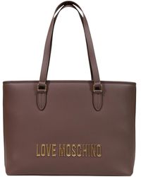 Moschino - Double-Handled Shoulder Bag - Lyst