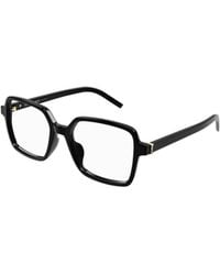 Saint Laurent - Eyewear Sl M139 Rectangular Glasses - Lyst