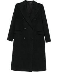 Tagliatore - Double-Breasted Tailored Coat - Lyst
