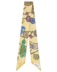 Versace - Jewellery-Print Silk Scarf - Lyst