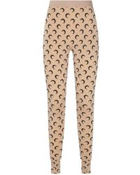 Marine Serre - Moon Pattern Leggings - Lyst
