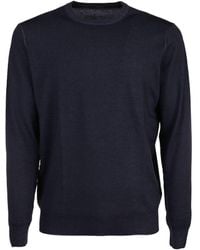 Drumohr - Crewneck Knitted Sweater - Lyst