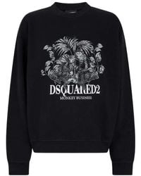 DSquared² - Coupe Ample Monkey Business À Col Rond - Lyst