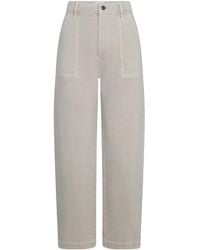 FRAME - The Bow Cargo Jeans - Lyst
