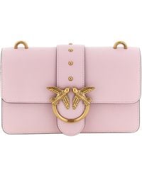 Pinko - Love Birds Chain-Linked Shoulder Bag - Lyst
