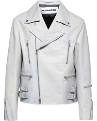 Jil Sander - Eldorado Zip Biker Jacket - Lyst