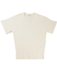 Lemaire - Short-Sleeved Scoop-Neck T-Shirt - Lyst