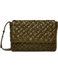 Bottega Veneta - Rumple Logo Crossbody Bag - Lyst