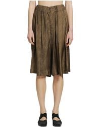 Uma Wang - Elastic Waist Shorts - Lyst