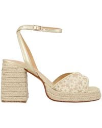 Castañer - Castañer Vals Floral Platform Heeled Sandals - Lyst