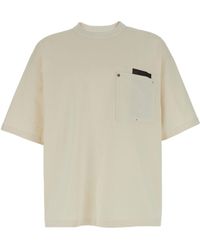 Bottega Veneta - Pocket Detailed Relaxed Fit T-Shirt - Lyst