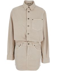 Haikure - Tamu Button-Up Shirt Dress - Lyst