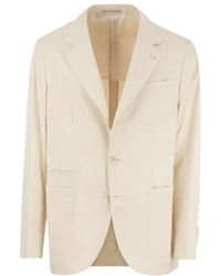 Brunello Cucinelli - Single-Breasted Jacket - Lyst