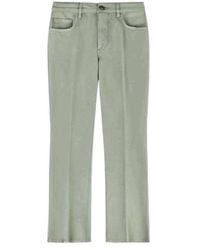 Fay - Logo Patch 5-Pocket Trousers - Lyst