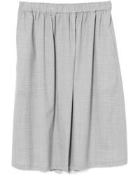 Comme des Garçons - Elastic Waist Midi Skirt - Lyst