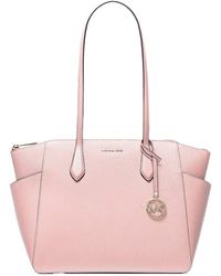 Michael Kors - Marilyn Medium Saffiano Leather Tote Bag - Lyst