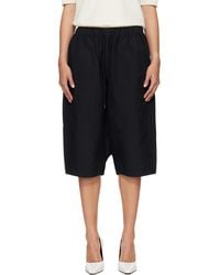 Entire studios - Drawstring Shorts With An Elastic Waistband - Lyst