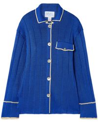 Calle Del Mar - Ribbed Knit Shirt - Lyst
