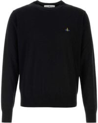 Vivienne Westwood - Alex Round-Neck Knitted Sweater - Lyst