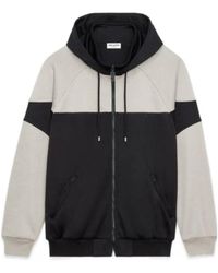 Saint Laurent - Zip Up Hooded Track Jacket - Lyst