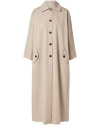 Kallmeyer - Pleated Trench Coat - Lyst