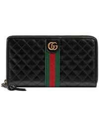 Gucci - Double G Quilted Zipper Purse - Lyst
