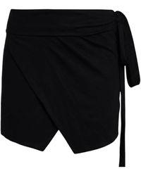 Isabel Marant - Solid-Colored Irregular Wrap Skirt - Lyst