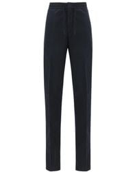 ZEGNA - Logo Casual Pants - Lyst